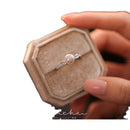 Single Fashion Artificial Pearl Zircon Ring Ring Niche Design Light Luxury High Sense