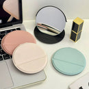 Foldable Leather Travel Mirror