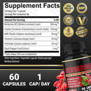 Berberine Turmeric Dietary Supplement Capsules