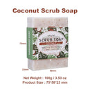 Handmade Coconut Scrub Soap for Face and Body
