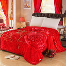 Thickened Raschel blanket