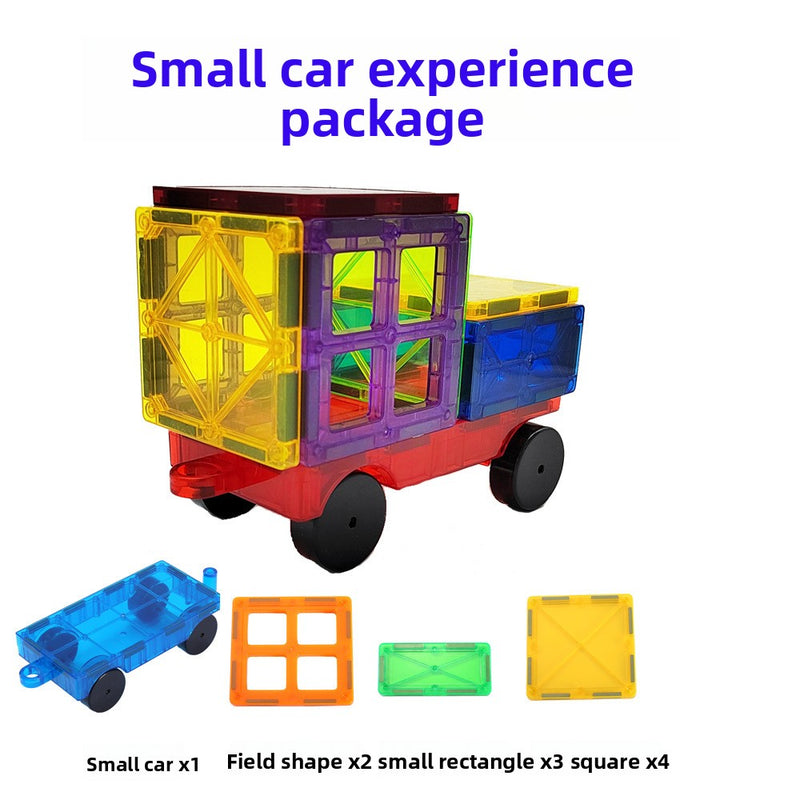 Large Color Window Magnetic Building Blocks Educational Toys