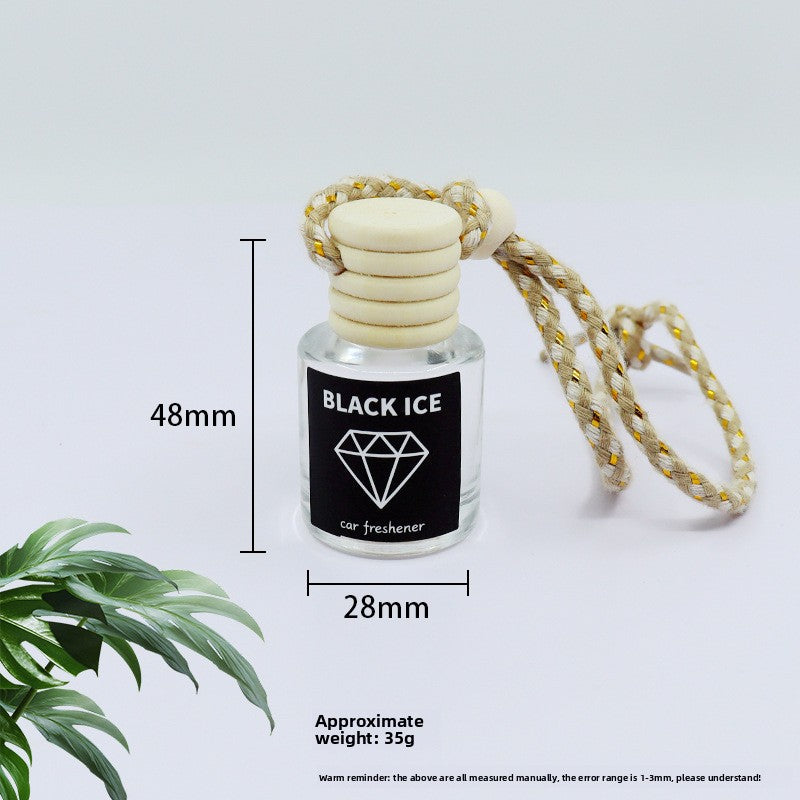 Car Aromatherapy Glass Bottle Perfume Hanging Air Freshener