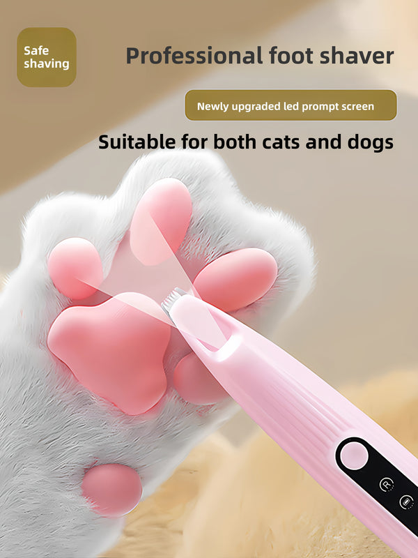 Pet Electric Hair Clipper with LED Light and Low Noise