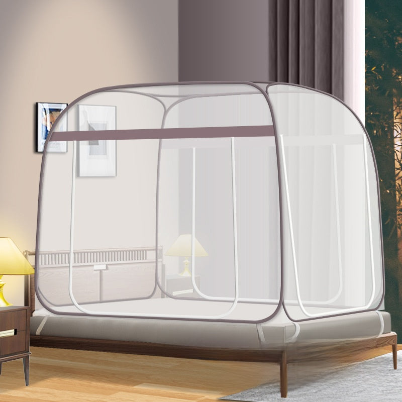 Foldable Installation-Free Yurt Mosquito Net for Home