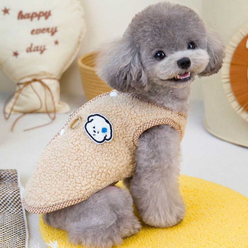 Pet warm jacket or sweaterin Velvet