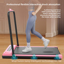 Foldable Electric Treadmill with Heart Rate Monitor