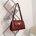 Retro Love Female Texture One-shoulder Casual Bag