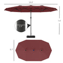Outdoor Beach Umbrella - Amazon Shipping - Not Shipped On Weekends