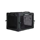 Portable and foldable car dog cage