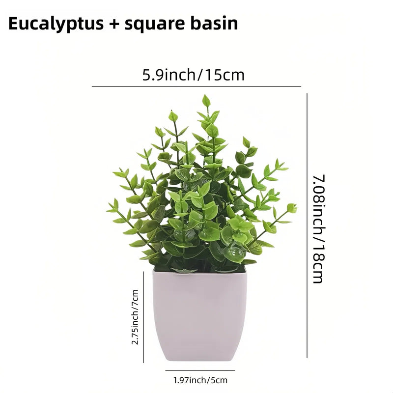 Simulation of small potted plants
