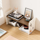 Multi-Layer Iron Storage Rack with Hooks