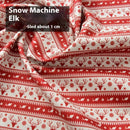 Christmas Fabric Creative Fabric Cotton Handicraft DIY Material Cotton Doll Cartoon Clothes For The Elderly