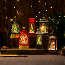 Christmas Glowing Candle Lamp Desktop Decoration