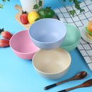 Household wheat straw children's rice bowls