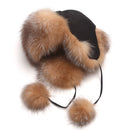 fox fur hat