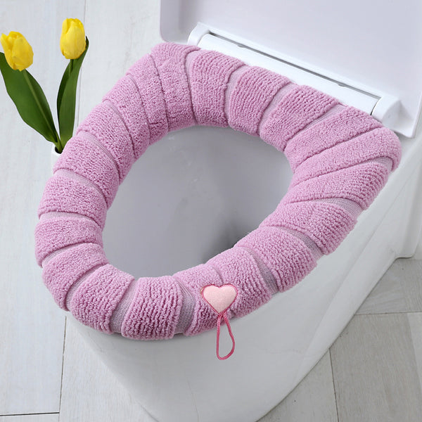 Thickened Handle Toilet Seat Cover Toilet Seat Cushion Household