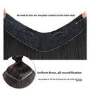 A light and thin faux seamless wig