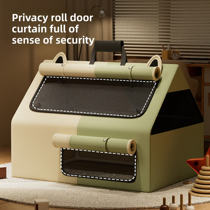 Closed cat birthing room