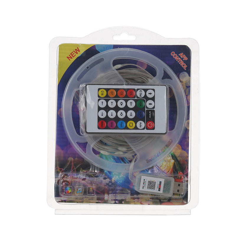 Bluetooth APP Controlled Color Changing Christmas Tree Light String