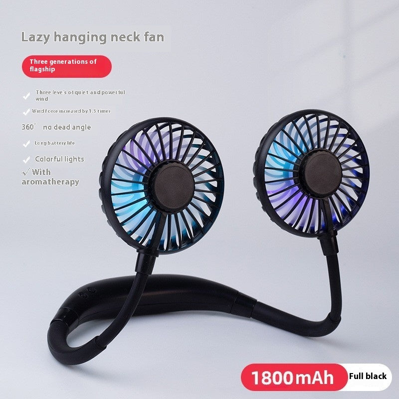 Charging Mini Portable Halter Little Fan