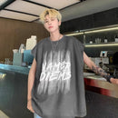 Alphabet Graffiti Men's Loose Fit Cotton T-Shirt