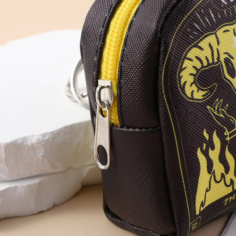 Punk Style Mini Zipper Coin Purse
