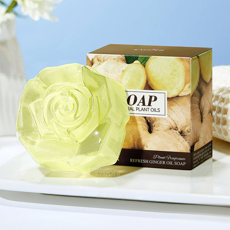 SADOER Natural Handmade Essential Oil Soap with Foaming Net