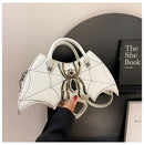 Fashion Handmade Spider Embroidery PU Messenger Bag