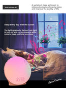 Simulated Sunrise Nature Wake-Up Light Dormitory Wake-Up Light Timed Light Sunrise Alarm Clock Wake up Early Handy Gadget