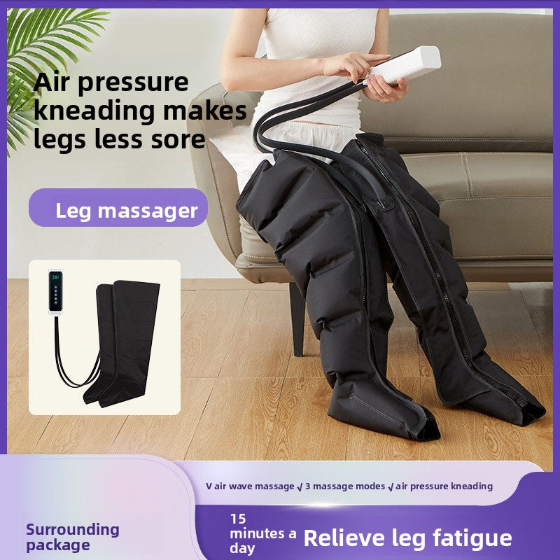 Leg Air Pressure Massager with Adjustable Intensity