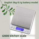 Electronic kitchen baking scale