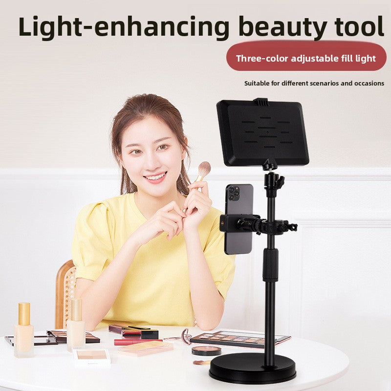 Portable LED Fill Light with Adjustable Color Temperature
