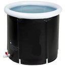 portable folding ice water bath bucket