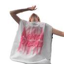 Alphabet Graffiti Men's Loose Fit Cotton T-Shirt