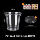 Disposable milk tea cup