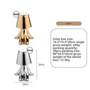 Rechargeable Decorative Table Lamp with Three-Color Light