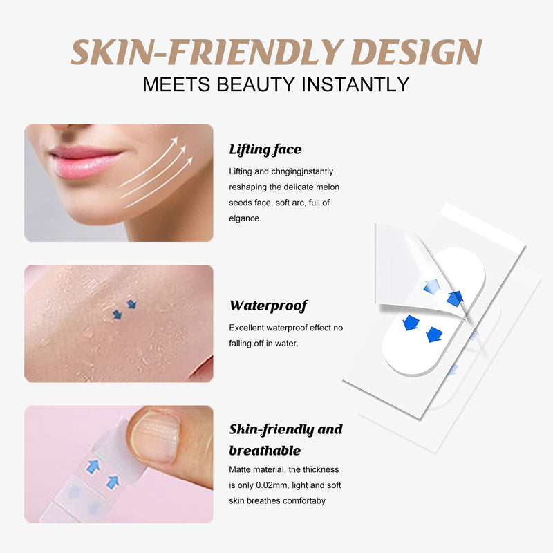 Facial lifting patches