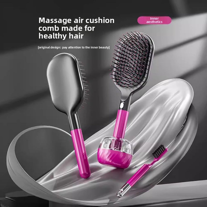 High-end air cushion comb air bag comb fluffy hair home large plate wide tooth comb men's and women's special massage comb straight hair comb