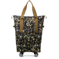 Wheeled Travel Luggage Bag with Water-Repellent Oxford Fabric