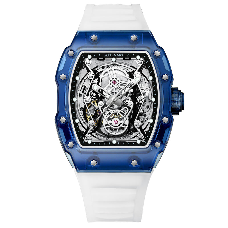 Hollow Mechanical Watch Men's Transparent Waterproof Fashion Watch