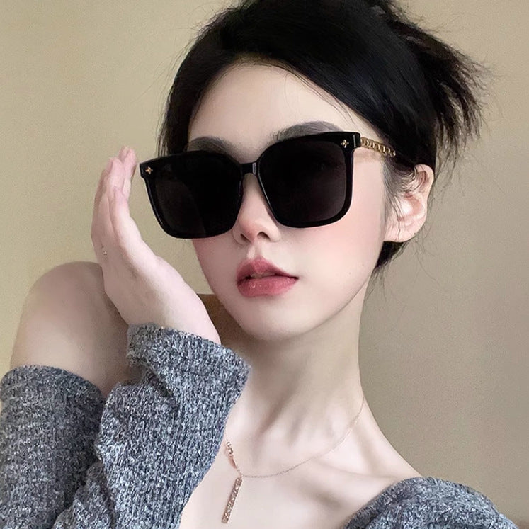 Fashion Women's Chain Leg Star Sunglasses