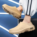 Fashion Men's Labor Protection Shoes EVA Lightweight Oil-proof Waterproof Chef Shoes