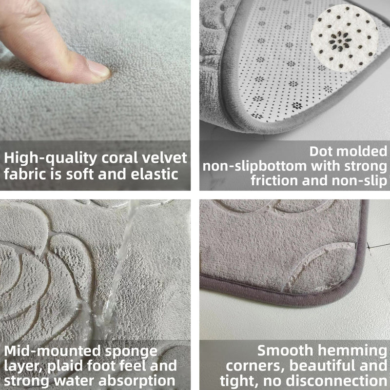 Anti-slip household three-dimensional floor mat