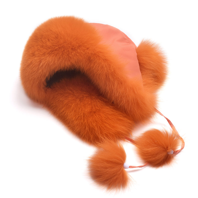 fox fur hat