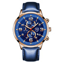 Fully automatic quartz wristwatch with calendar and luminous function