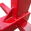 Engine Stand 750LBS Capacity, 360 Degree Rotating Engine Run Stand With 3-Casters, Heavy Duty Motorcycle Engine Stand For Auto Repair, Vehicle Maintenance, Red