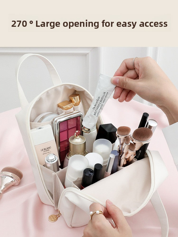 Large-capacity cosmetic bag for storage