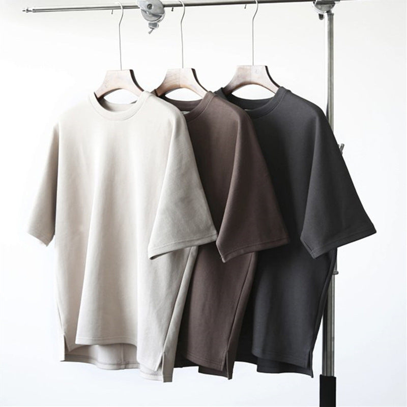 Sleeve Shoulder Looser Heavy T-shirt