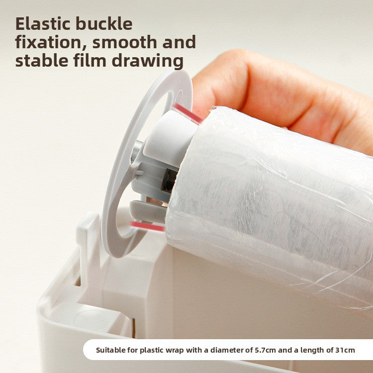 Magnetic Wall-Mounted Cling Film Cutter